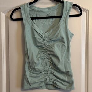 Athleta Women's Mint Ruched Tank Top